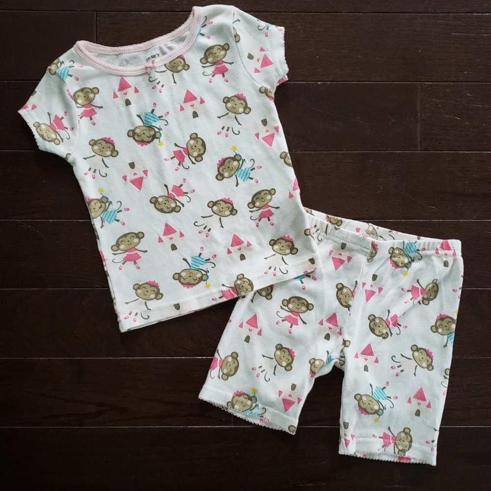 Girls Carter's pajamas size 3t